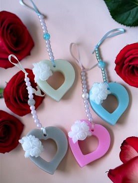 (image for) Zeepketting Lente Liefde met Mica